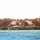 unser Hotel 'Sunshine Marine Lodge' vom Meer aus gesehen